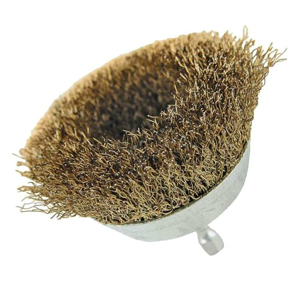 Vulcan 321231OR Shank Coarse Cup Brush, 1/4"