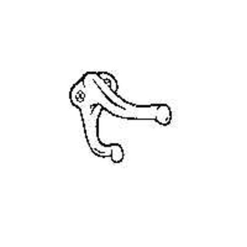 Stanley 75-6117 Satin Nickel Coat/Hat Hook, Round Corners