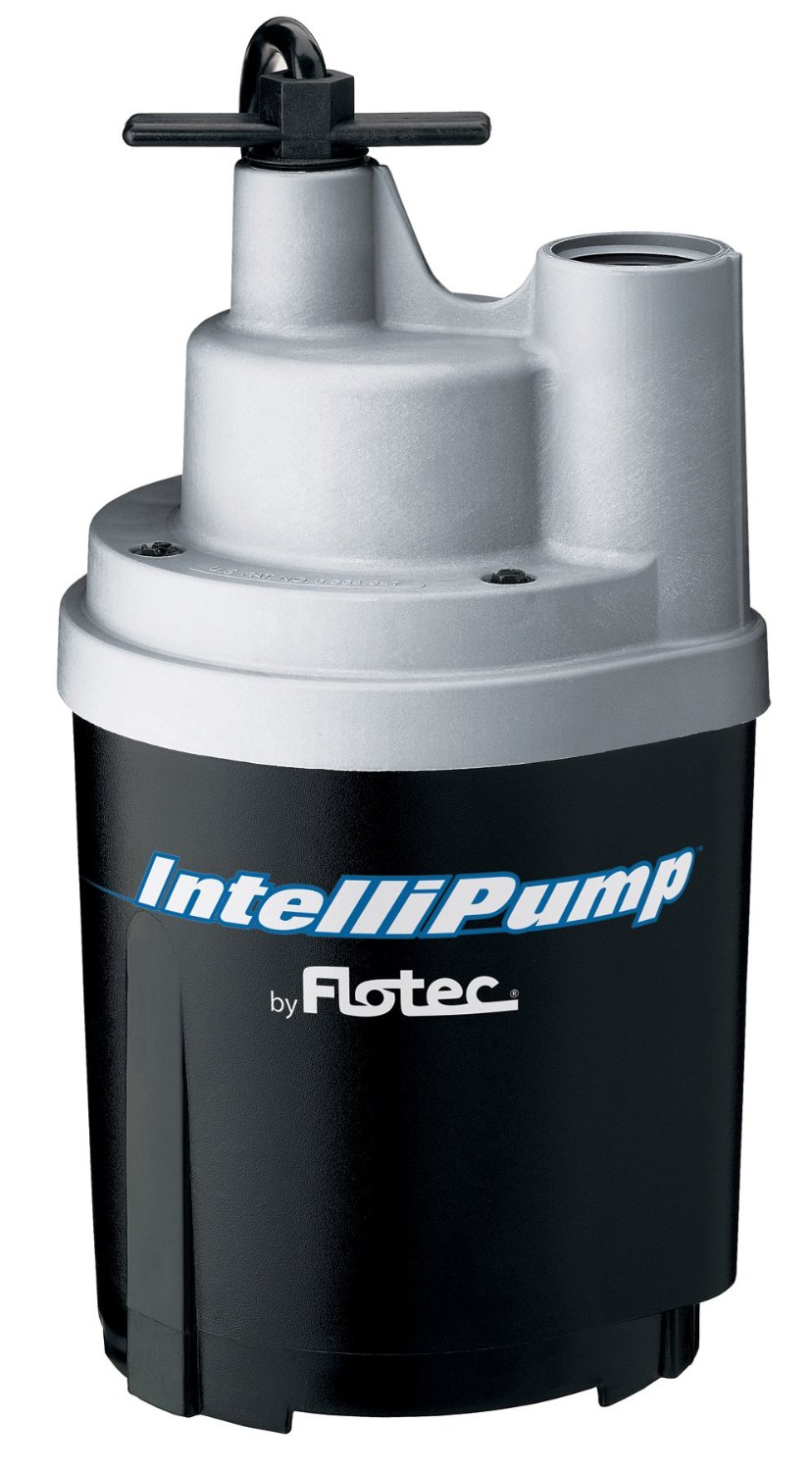 Flotec Intellipump FP0S1775A Intellipump Water Removal Utility Pump, 1/4 HP
