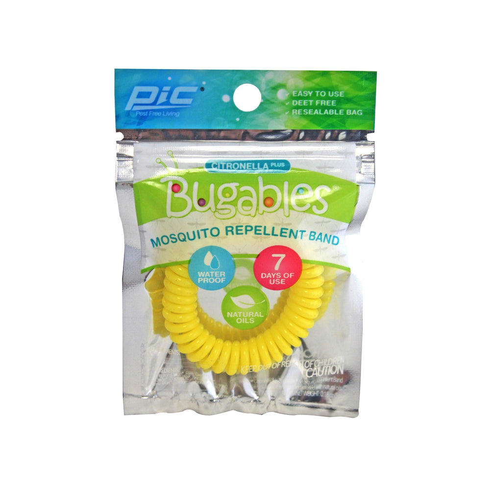 PIC BUG-COILBANDTS Bugables Mosquito Repellent Band, Assorted Colors