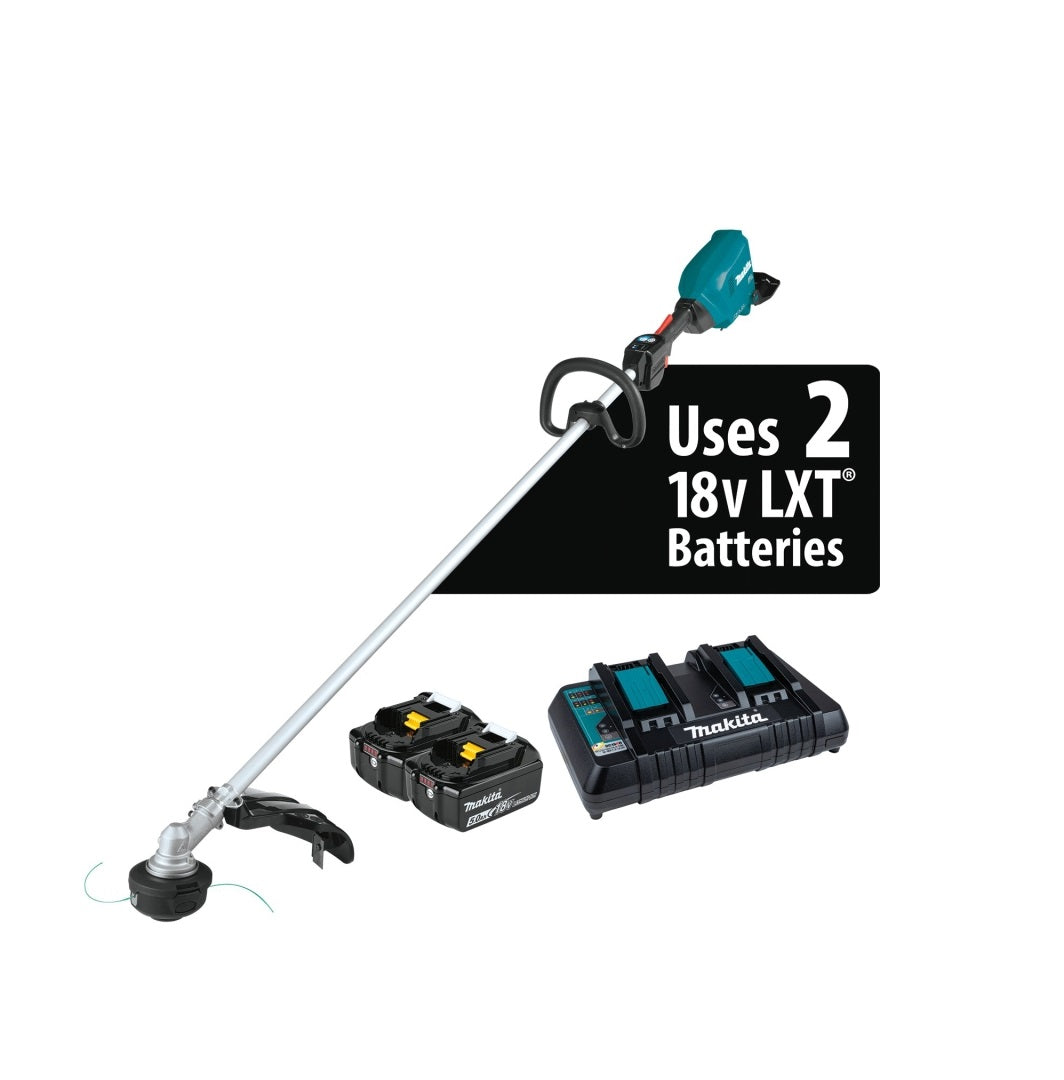 Makita XRU18PT Brushless String Trimmer Kit, 3-Speed, 0.08 inch