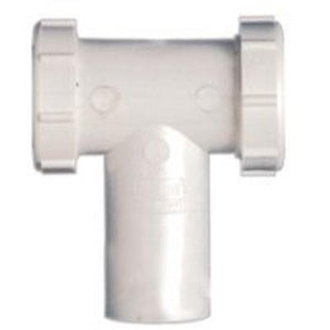 Plumb Pak PP66-7W Center Outlet Tee 1-1/2" - White