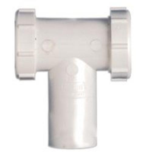 Plumb Pak PP66-7W Center Outlet Tee 1-1/2" - White