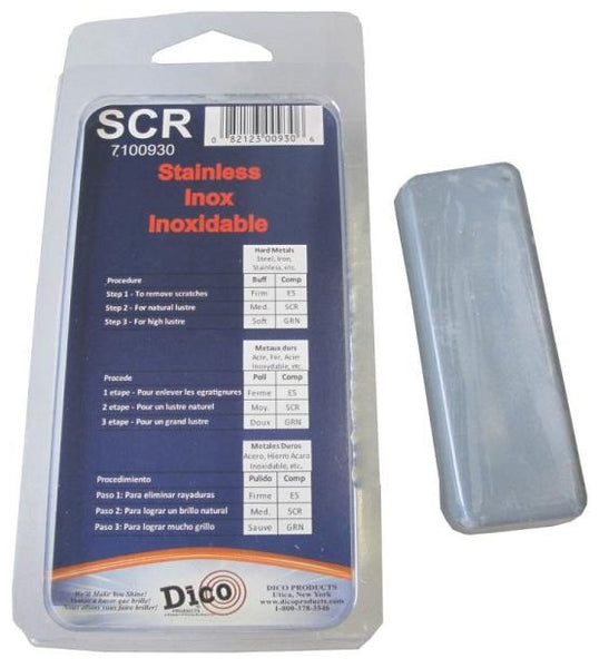 Dico Products 7100930 Stainless Buffing Compound, Medium