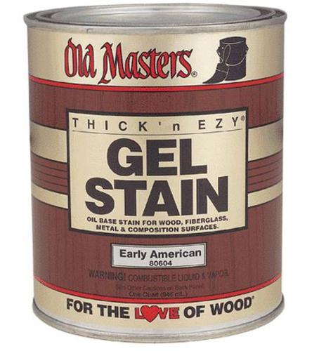 Old Masters 81504 Gel Stain 1 Quart, Puritan Pine