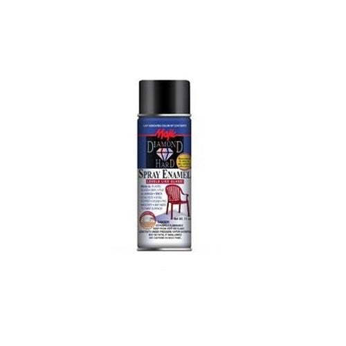 Majic 8-21521-8 Diamondhard Spray Enamel, 11 Oz, Black
