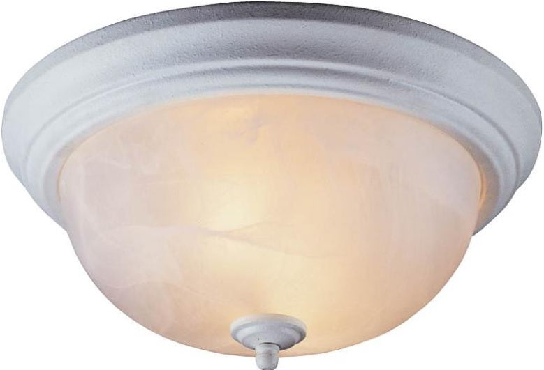 Boston Harbor BRT-FL226M-33L Alabaster Light Ceiling Fixture, Textured White