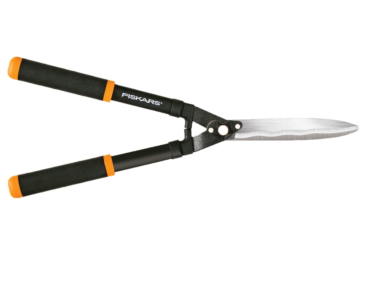 Fiskars 91706997J Wavy Blade Hedge Shear, 8"