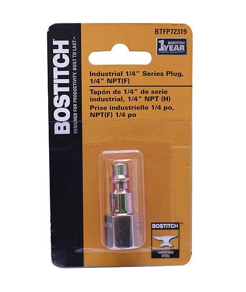 Bostitch BTFP72319 Industrial Series Plug, 1/4" NPT