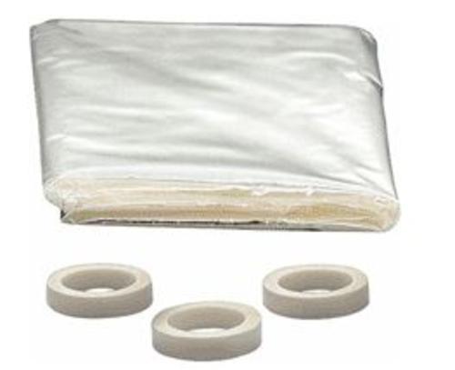 M-D Building 04283 Patio Door Shrink Seal Kit, 84" x 110"