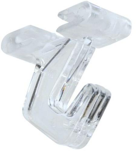 Stanley Hardware 275-156 Ceiling Track Hooks, Snap-On, Clear