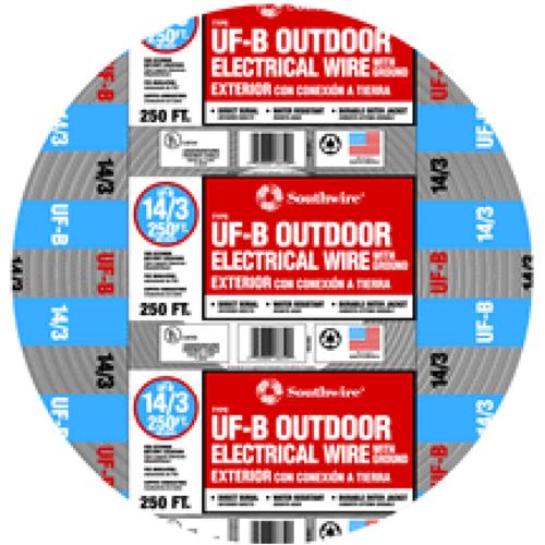 Southwire 13057555 Underground Feeder Cable 250&#039;