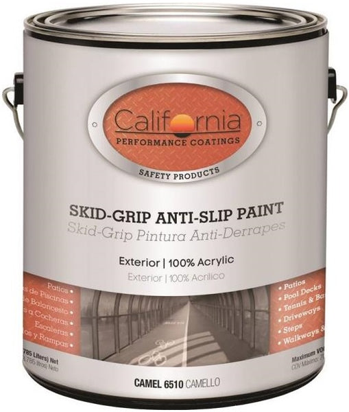 California Paints F06510-1 Skid Grip Anti-Slip Paint, 1 Gallon