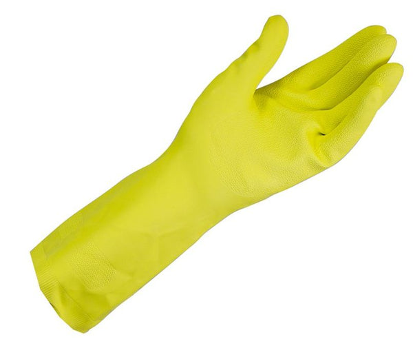 Lysol 58142TRIRM Latex Gloves, Large