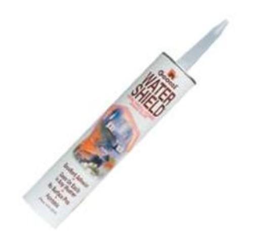 Geocel 10104 Watershield Caulking Sealant, Brown, 10 Oz