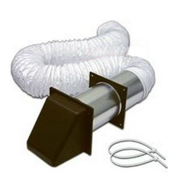 Lambro 205W White Preferred Hood Kit, 4" x 5'