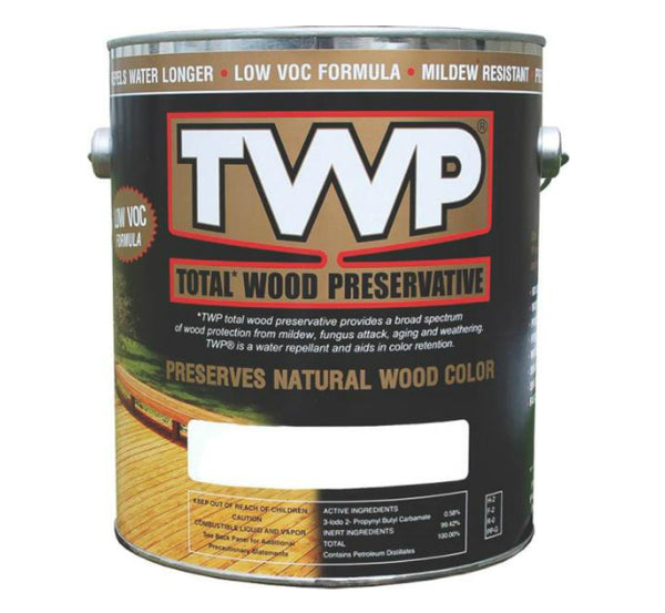 TWP TWP-1502-1 Low VOC Wood Preservative Stain, 1 Gallon, Redwood