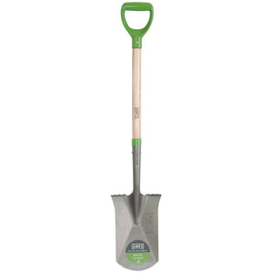 Ames 2593800 Garden Spade with 24" Wood Handle