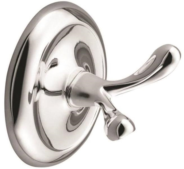 Moen 5303CH Yorkshire Modern Robe Hook, Polished Chrome, 3"