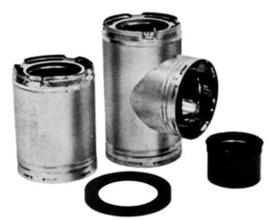 AmeriVent 6HS-TA Chimney Tee Assembly, 3 Wall