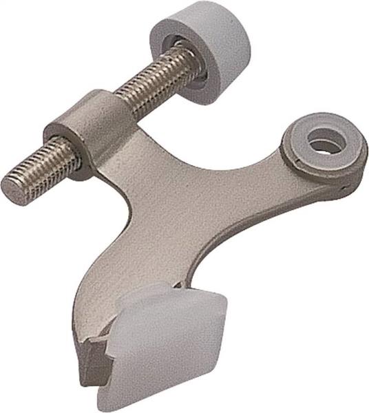 Prosource H20-B043-PS Hinge Pin Door Stop, Satin Nickel