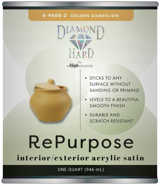 Majic 8-9408-2 Diamond Hard Repurpose Enamel Paint, 1 Quart