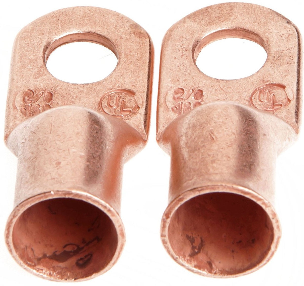 Forney 60098 Copper Cable Lugs, Number 2 Cable with 3/8" Stud