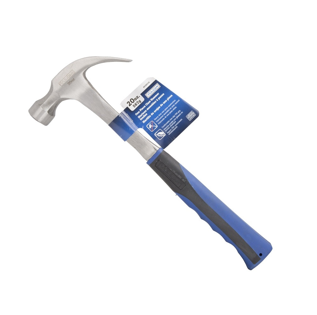 Vulcan JL61037 Curved Claw Hammer, Steel, 20 Ounce