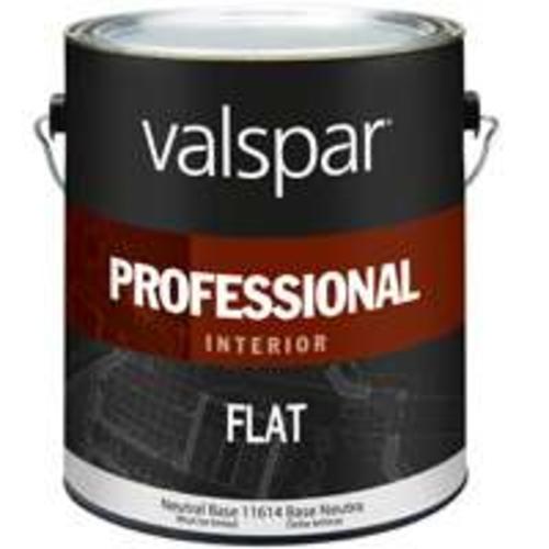 Valspar 045.0011614.007  Professional Interior Latex Paint Flat Gallon, Natural Base