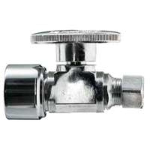 Plumb Pak K2068PCPOLF Water Supply Line Valve 5/8"Odx3/8"Od - Chrome