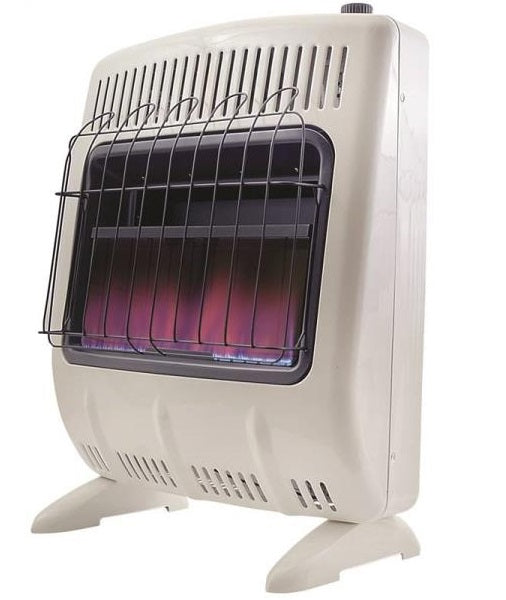 Mr Heater F299721 Vent-Free Blue Flame Natural Gas Heater w/Thermostat 20K BTU
