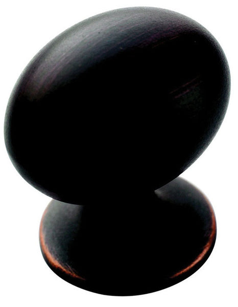 Amerock 1875422 Allison Oval Cabinet Knob, Oil-Rubbed Bronze, 1-3/8"