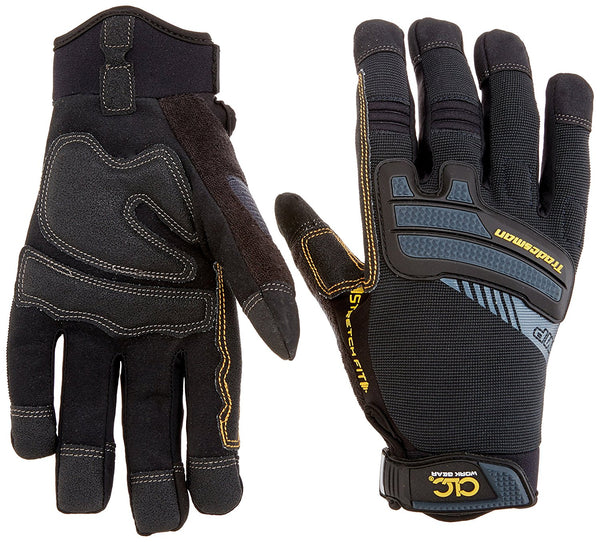CLC 145L Flex Grip Tradesman Synthetic Leather Work Gloves, Large