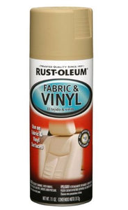 Automotive 248921 Fabric & Vinyl Spray Paint, 11 Oz, Sand