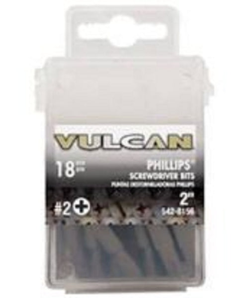 Vulcan 305041OR Screwdriver Bit, S2 Chrome Molybdenum Steel, 2" L