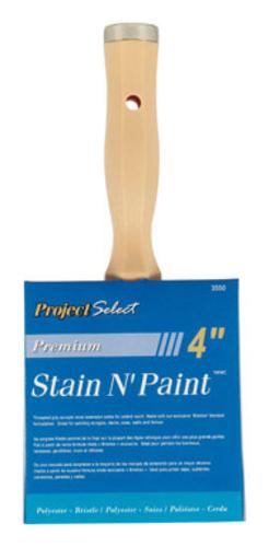 Linzer 3550-4 Project Select Stain/Waterproofing Brush, 4"