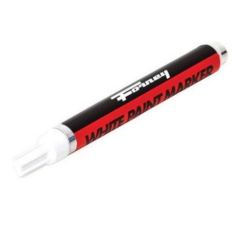Forney 60312 Permanent Paint Marker, White