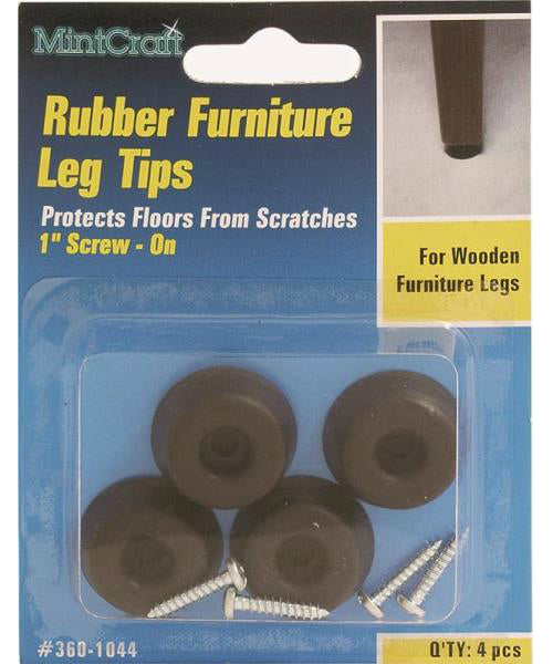 ProSource FE-50661-PS Furniture Leg Tip, Rubber