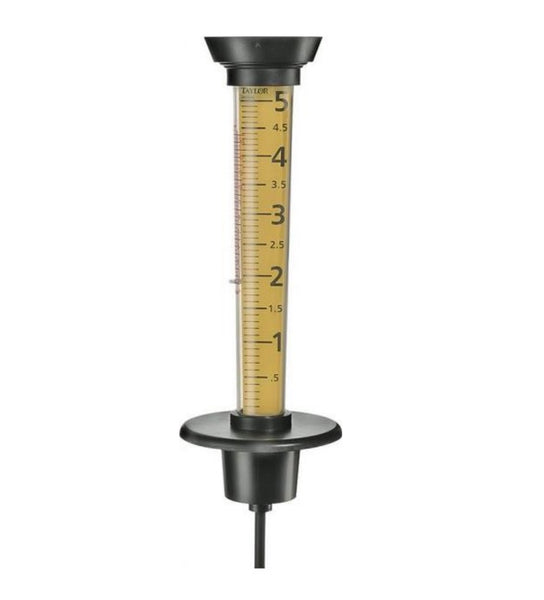Taylor 2704 Read Rain Gauge & Thermometer
