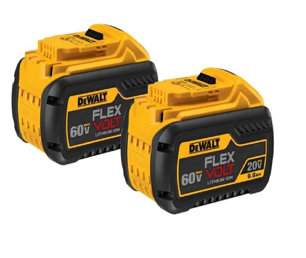 DeWalt DCB609-2 20v/60v Max Flexvolt 9.0ah Battery, pack of 2