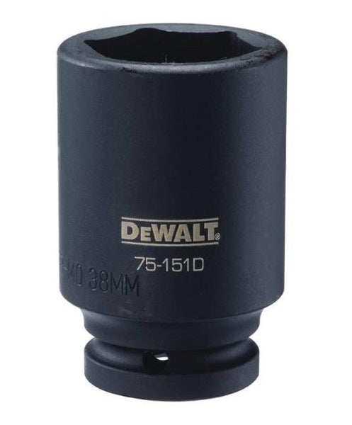 DeWalt DWMT75151OSP Deep Impact Socket, Black Oxide, 38 MM
