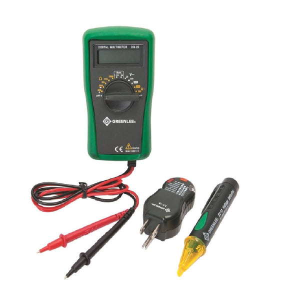 Greenlee TK-30A Electrical Tester Kits, 3 Piece