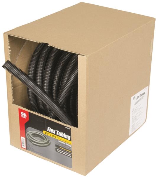 Gardner Bender FLX-3410B Split Flex Tubing, Polypropylene, 3/4" Dia.