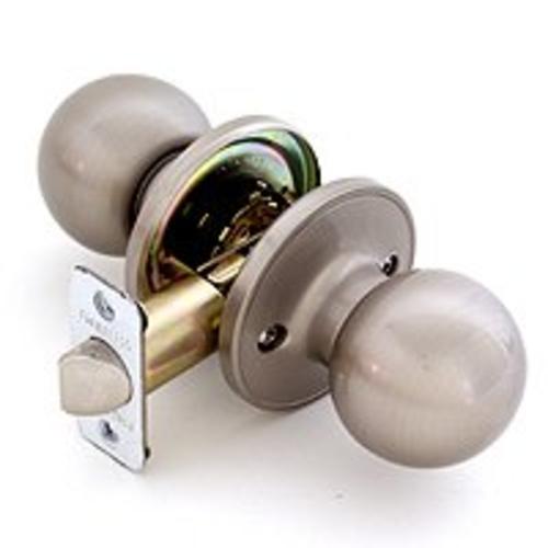 Mintcraft T3X230/T3P30V Passage Knob, Satin Nickel