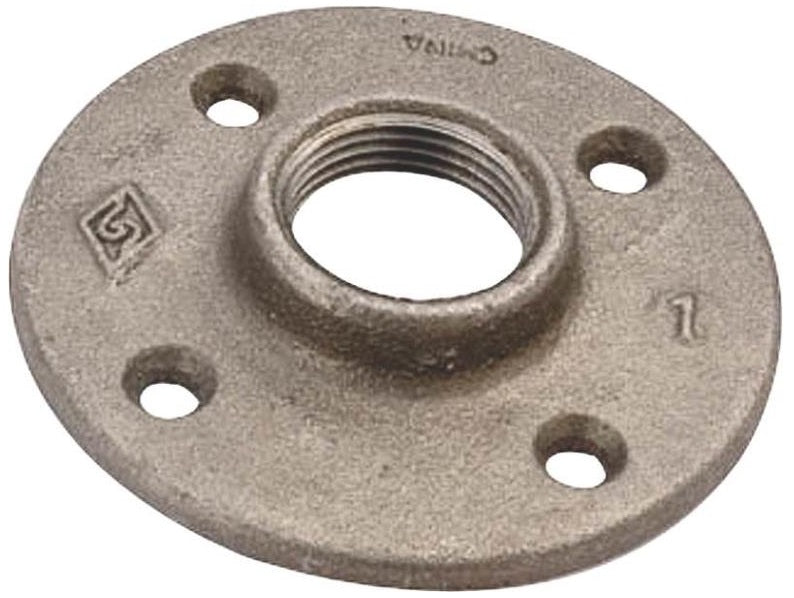 Worldwide 27-1B Malleable Floor Flange, 1"