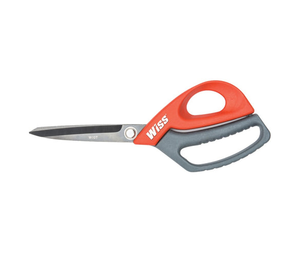Wiss CW10T All Purpose Scissors, 10", Stainless Steel