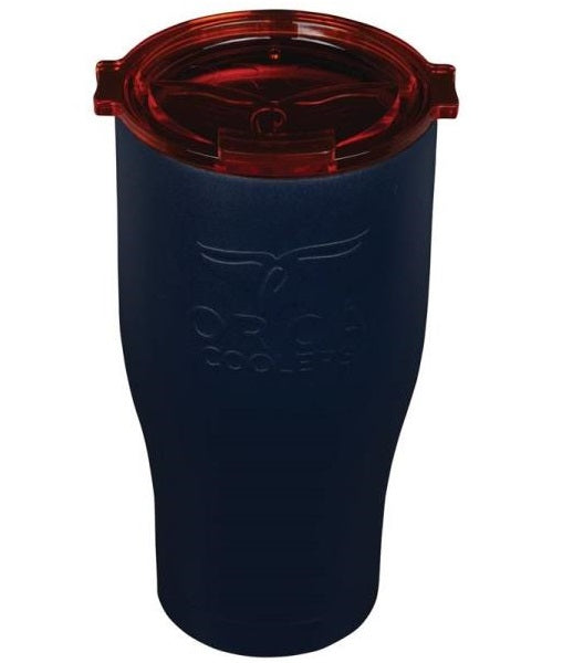 Orca ORCCHA27NA/OR Drinkware Vacuum Mugs, Navy/Orange, 27 OZ