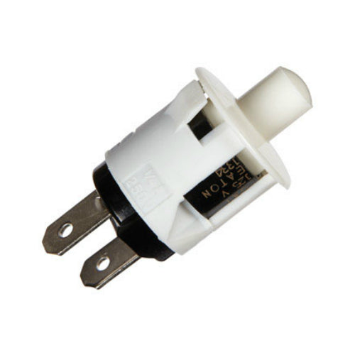 Jandorf 61029 Momentary Round Plunger Push Button Switch,  0.75 Amp, 125 Volt