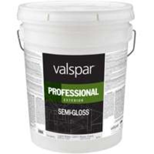 Valspar 045.0012911.008  Exterior Latex Paint 5 Gal, Light Base