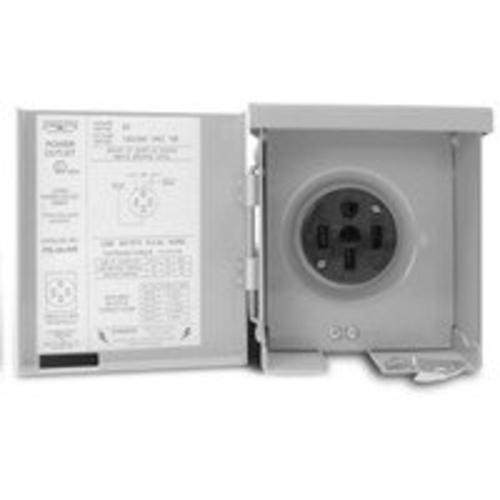 Connecticut Electric PS-54-HR Power Outlet Panel, 50 Amp, 120-240 Volt
